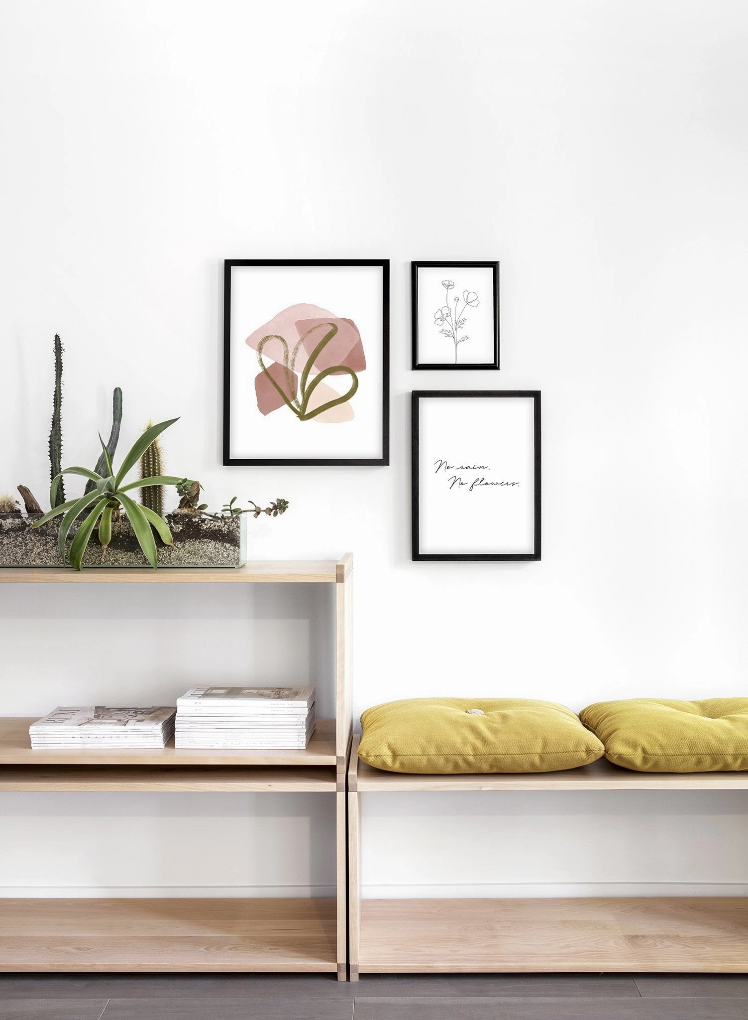 Painted Shapes, Poster
