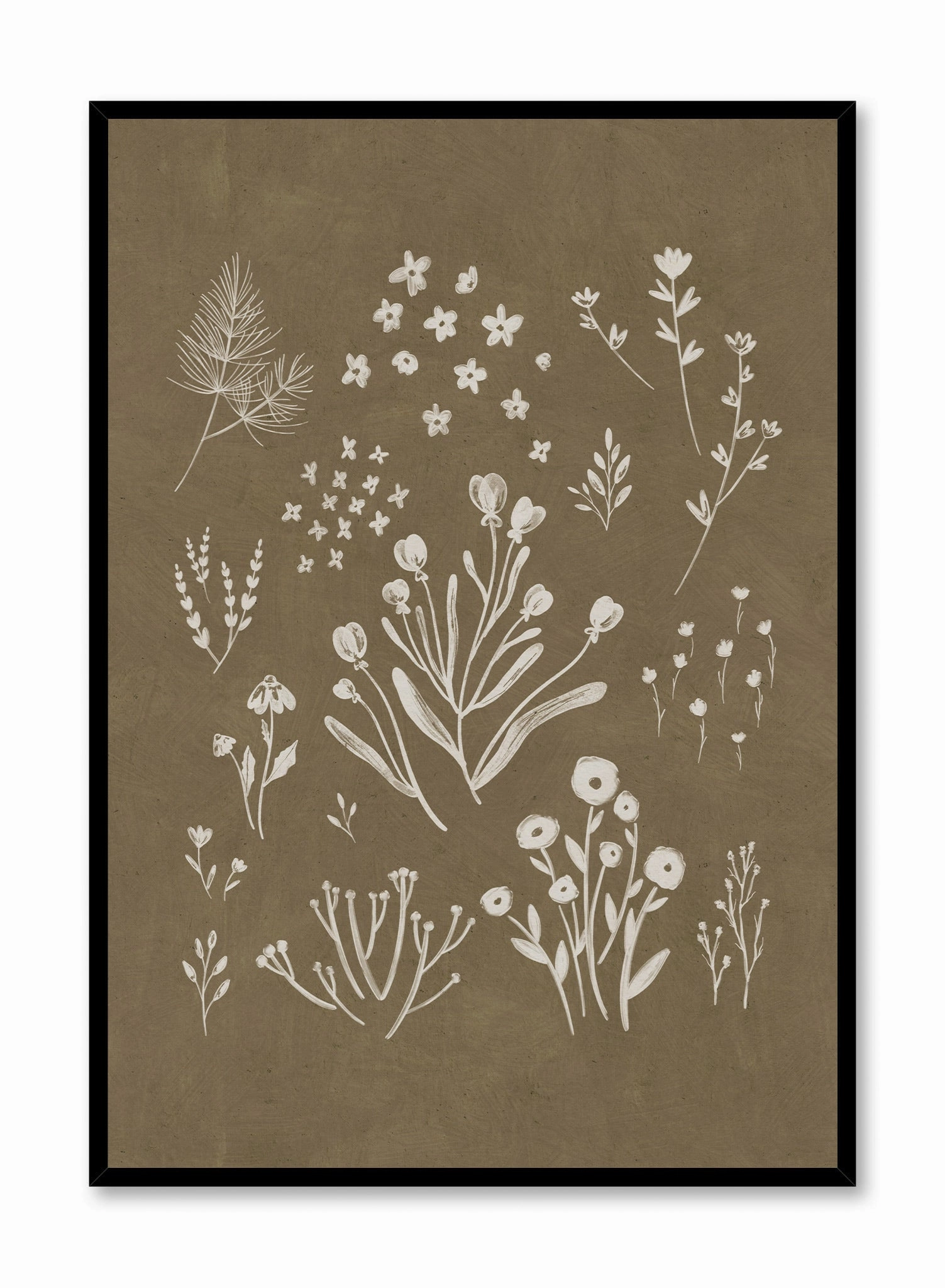 Painted Wildflowers, Posterpop culture themed posters