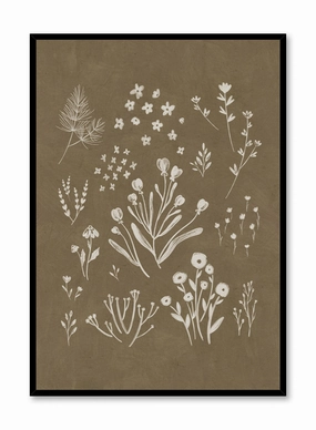 Painted Wildflowers, Posterpop culture themed posters