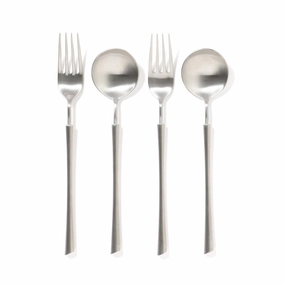 Pair Cutlery 4 Piece Dinner Set  Silverboho style dinner plates for special occasions 