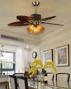 Palm Leaf Ceiling Fan   Chandelier Lightmodern wall lamp,smart wall lamp