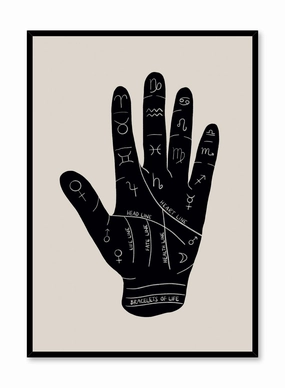 Palmistry, Posterpop culture themed posters