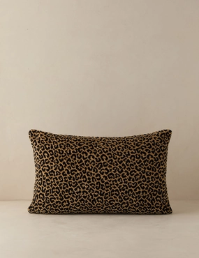 Panthera Velvet Lumbar Pillow by Scalamandrebedding sets ,throw blankets 