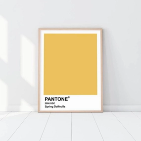 Pantone - Spring Daffodilsnordic style wall decor