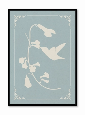 Papercut Trumpet Vine, Posterpop culture themed posters
