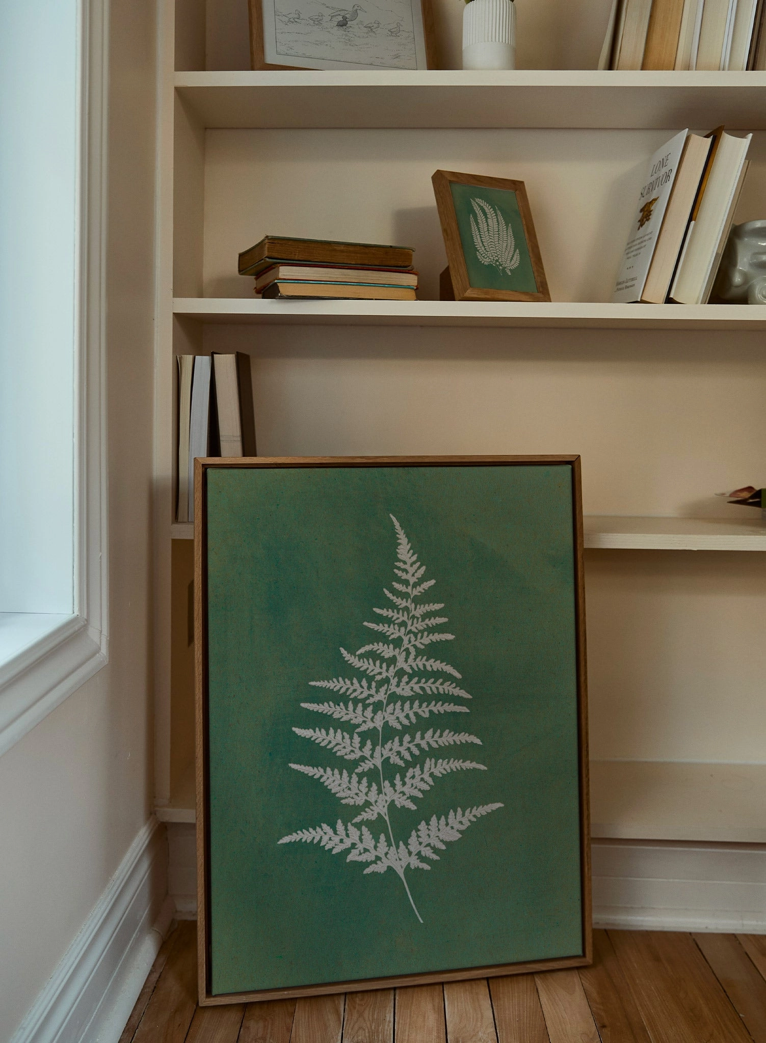 Papercut Wood Fern, Canvas