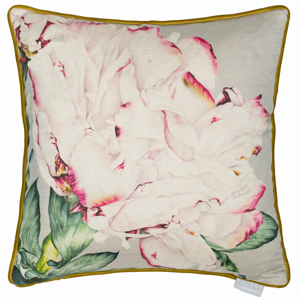 Parcevall Printed Feather Cushion Fuchsia