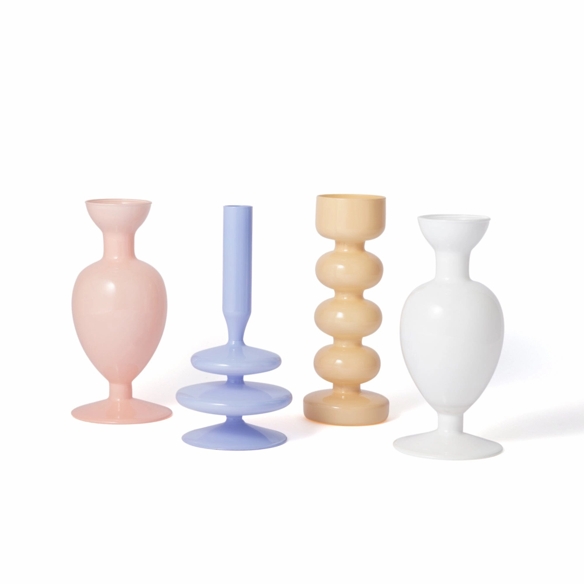 Pastel Flower Vase Yellow