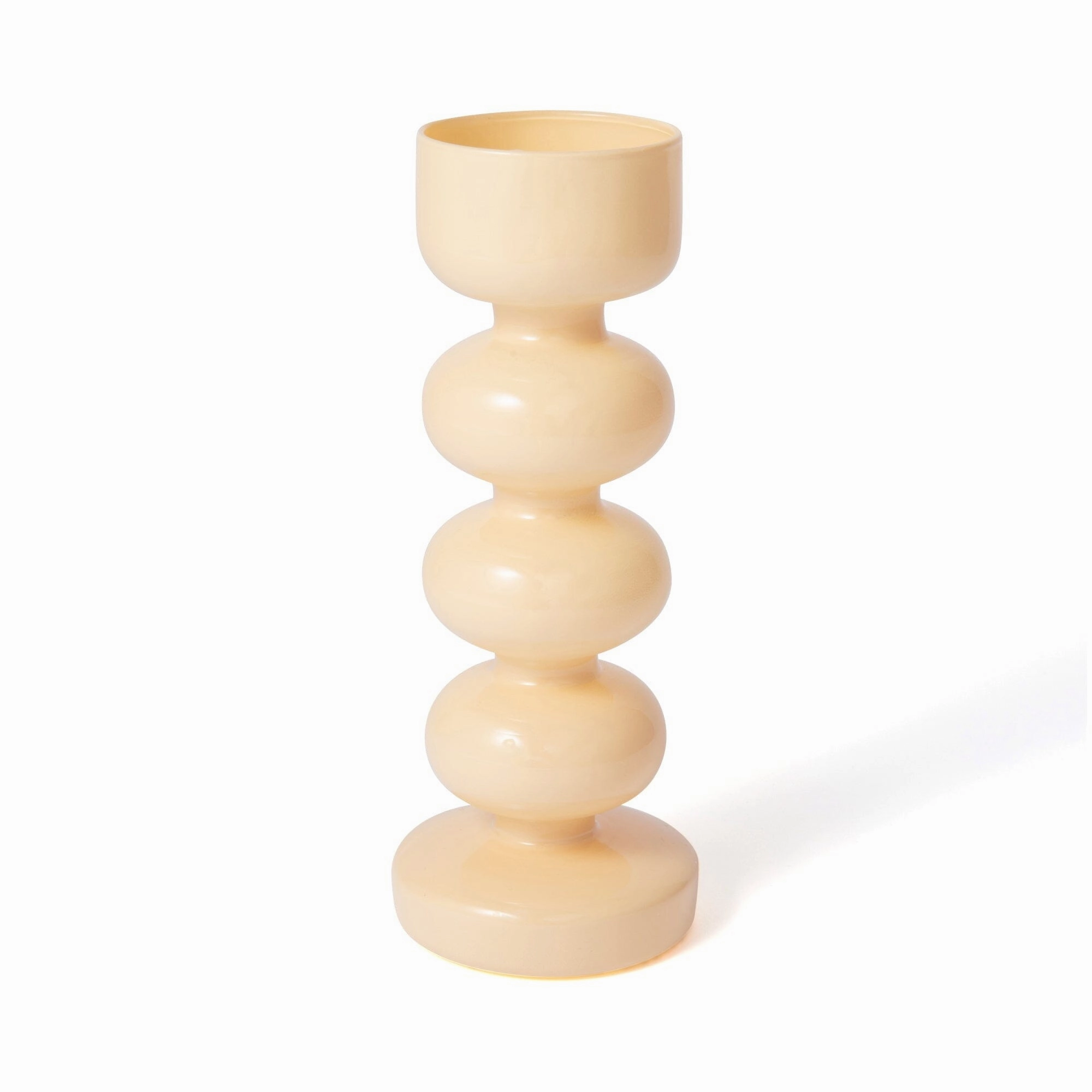 Pastel Flower Vase Yellownordic minimalist vase