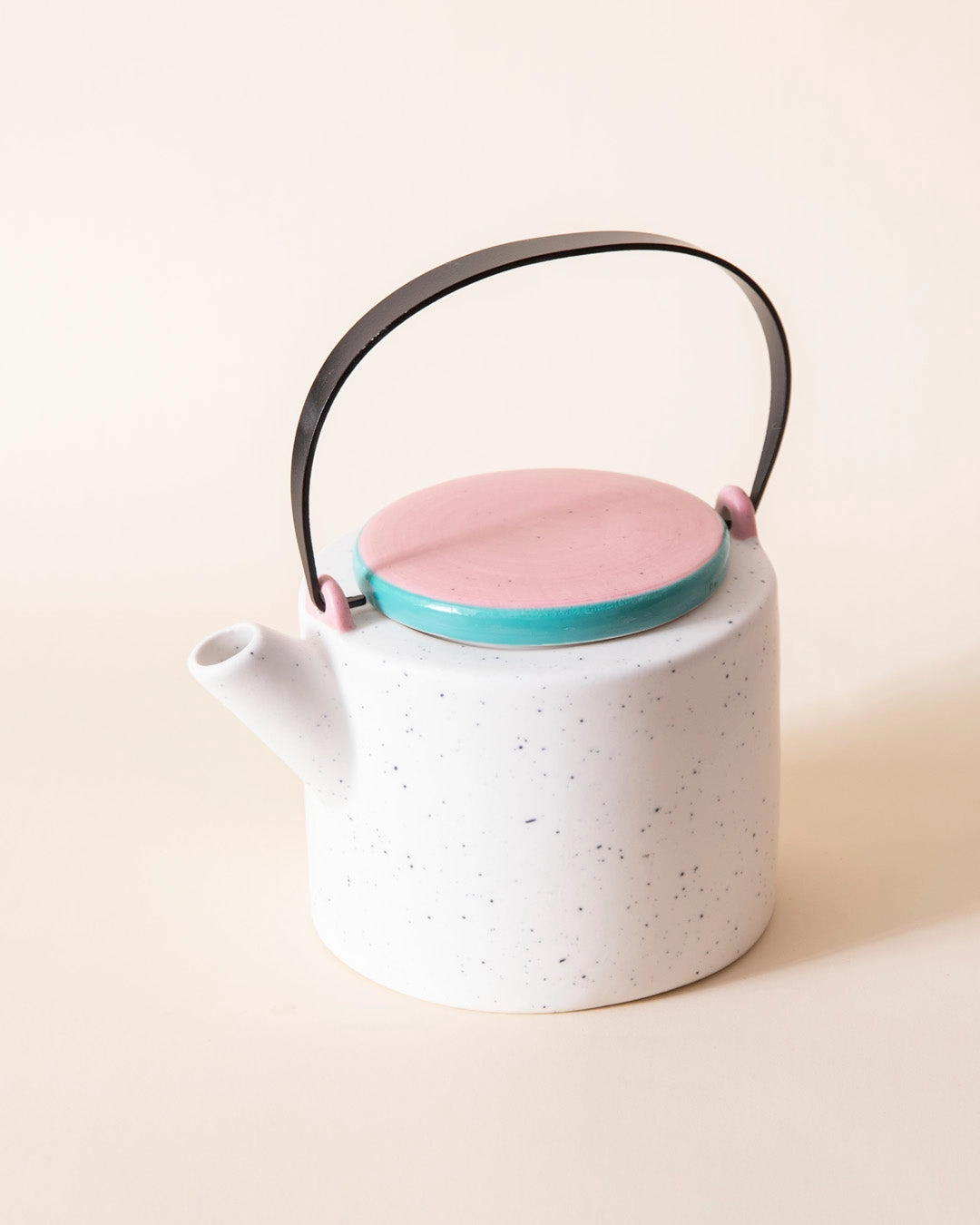 Pastel Harmony Teapot - White