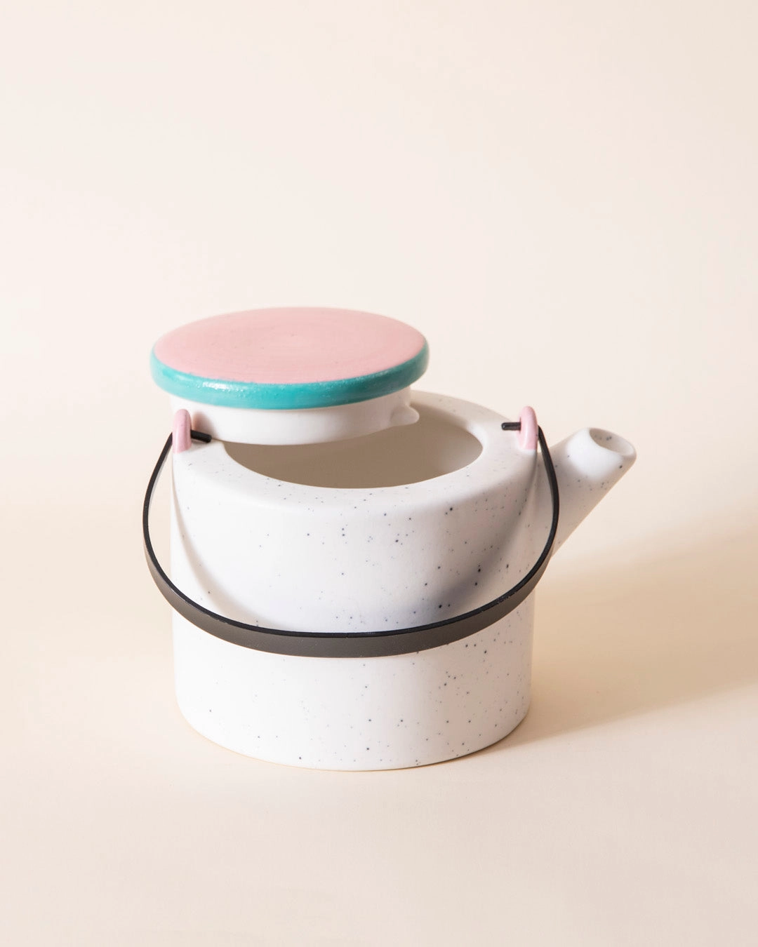 Pastel Harmony Teapot - White