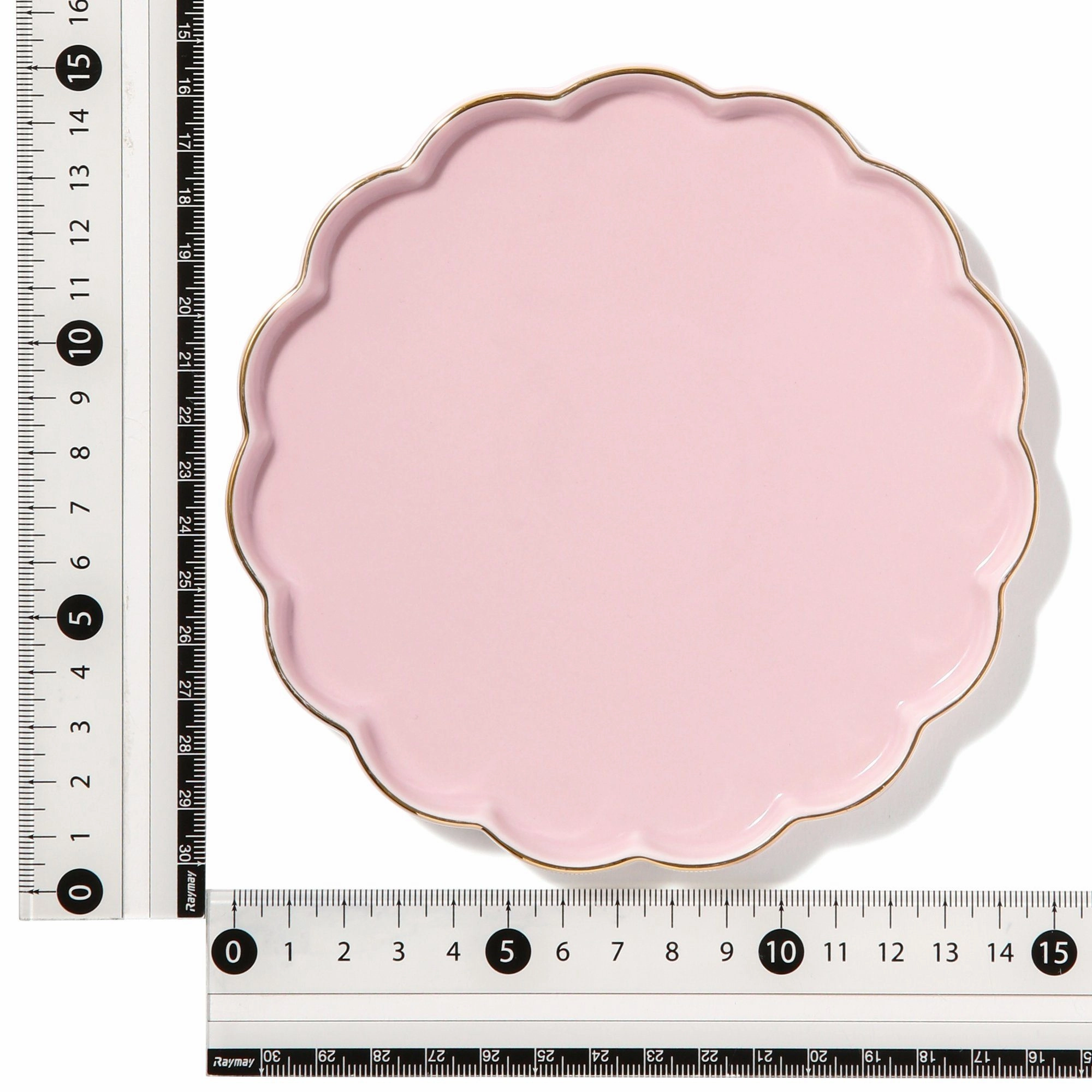 Pastel Scallop Plate Small Pink