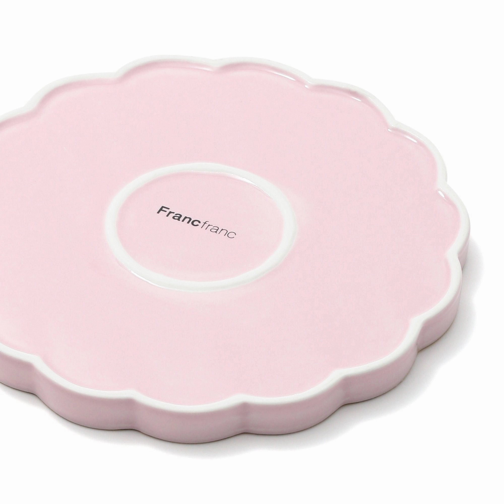 Pastel Scallop Plate Small Pink