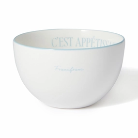 Pastemon Cereal Bowl Bluehand-painted ceramic bowl