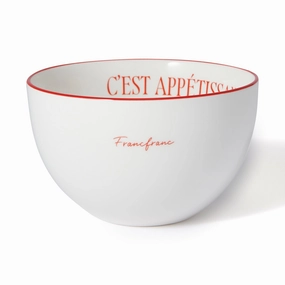 Pastemon Cereal Bowl Redhand-painted ceramic bowl