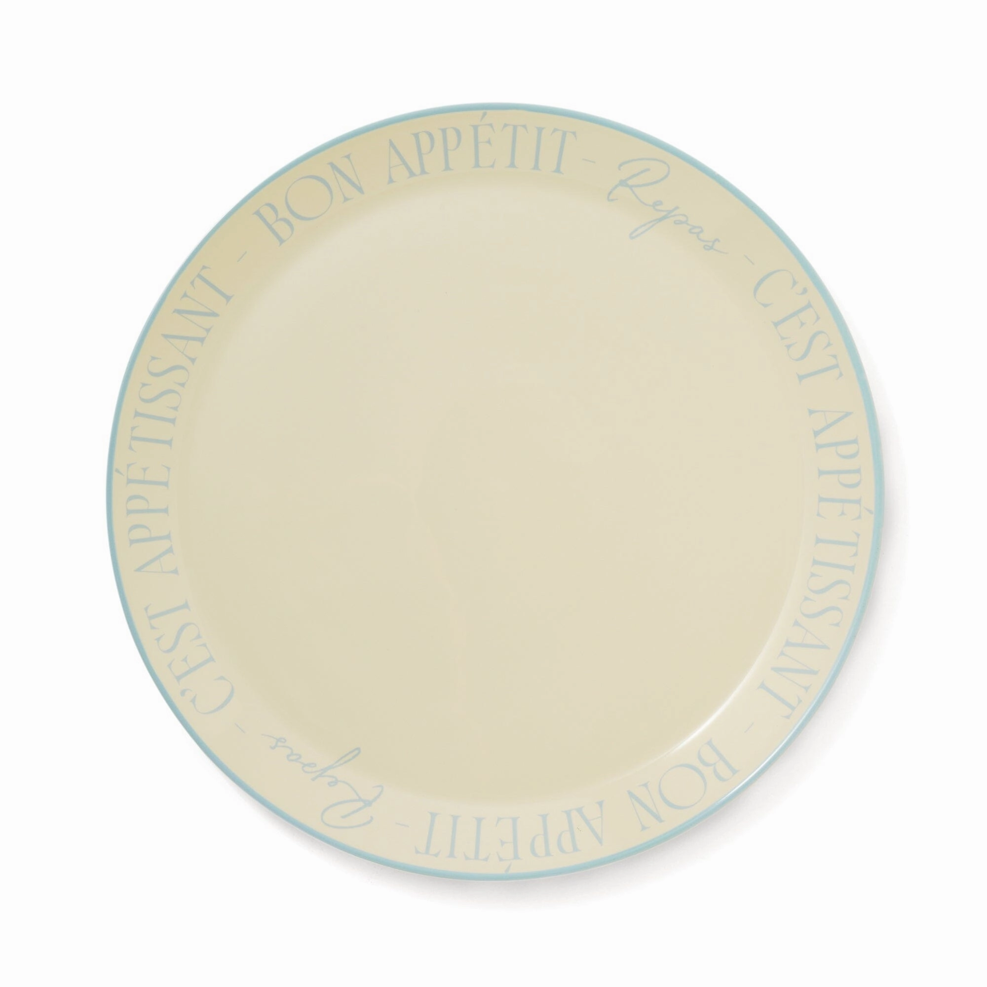Pastemon Plate Large Yellowhand-painted ceramic bowl