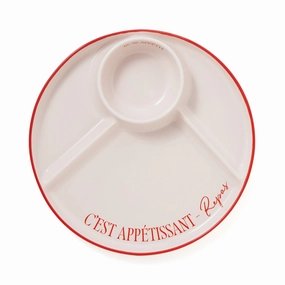 Pastemon Separate Plate Pinkhand-painted ceramic bowl