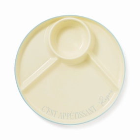 Pastemon Separate Plate Yellowhand-painted ceramic bowl
