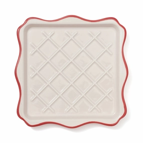 Pastemon Toast Plate Pinkhand-painted ceramic bowl