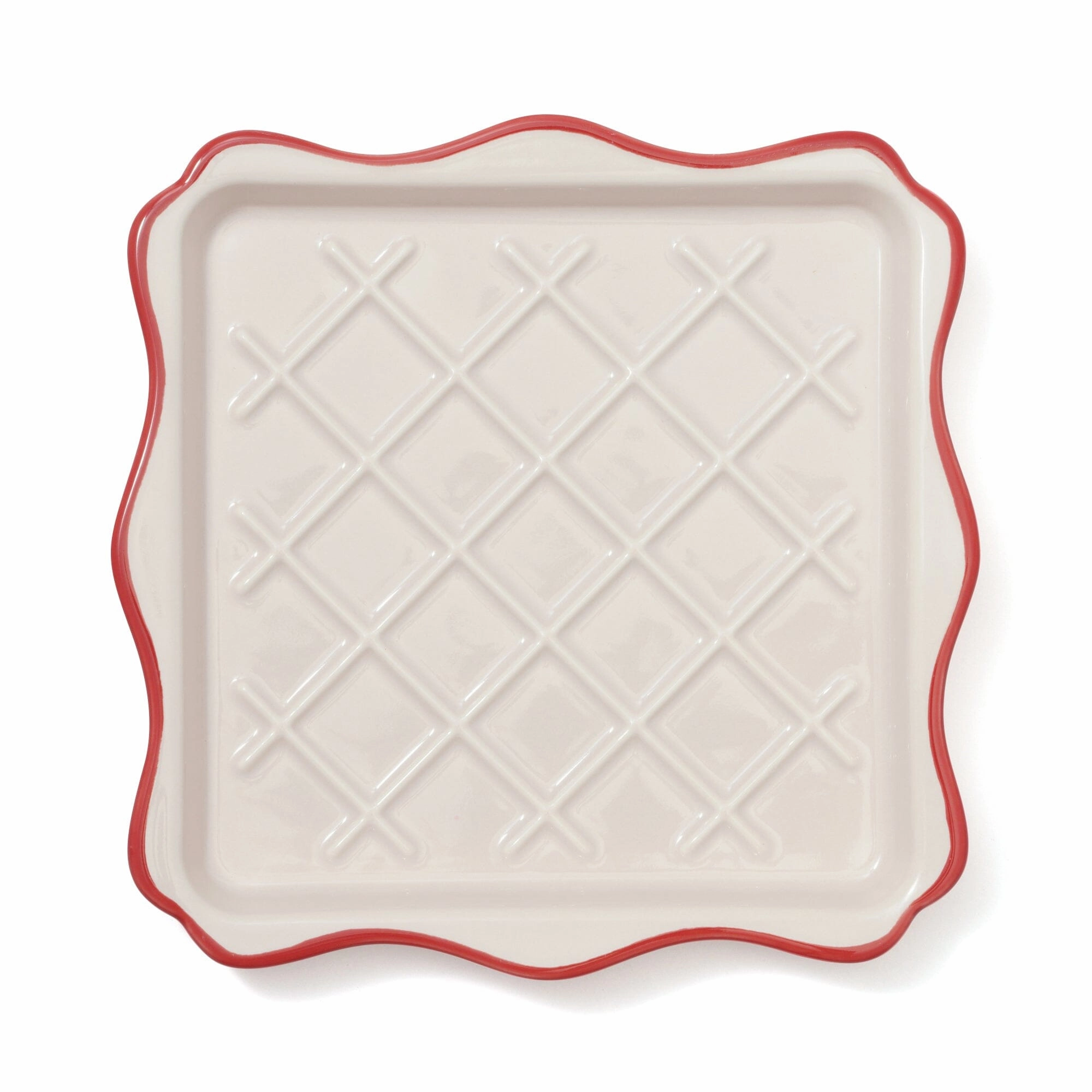 Pastemon Toast Plate Pinkhand-painted ceramic bowl