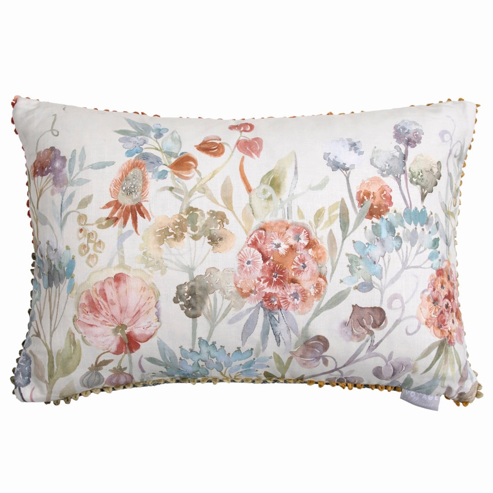 Patrice Printed Feather Cushion Cinnamonbedding sets ,throw blankets 