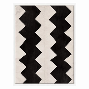 Paule Marrot, Black and White Abstract 5 (Var. 1)nordic style wall decor