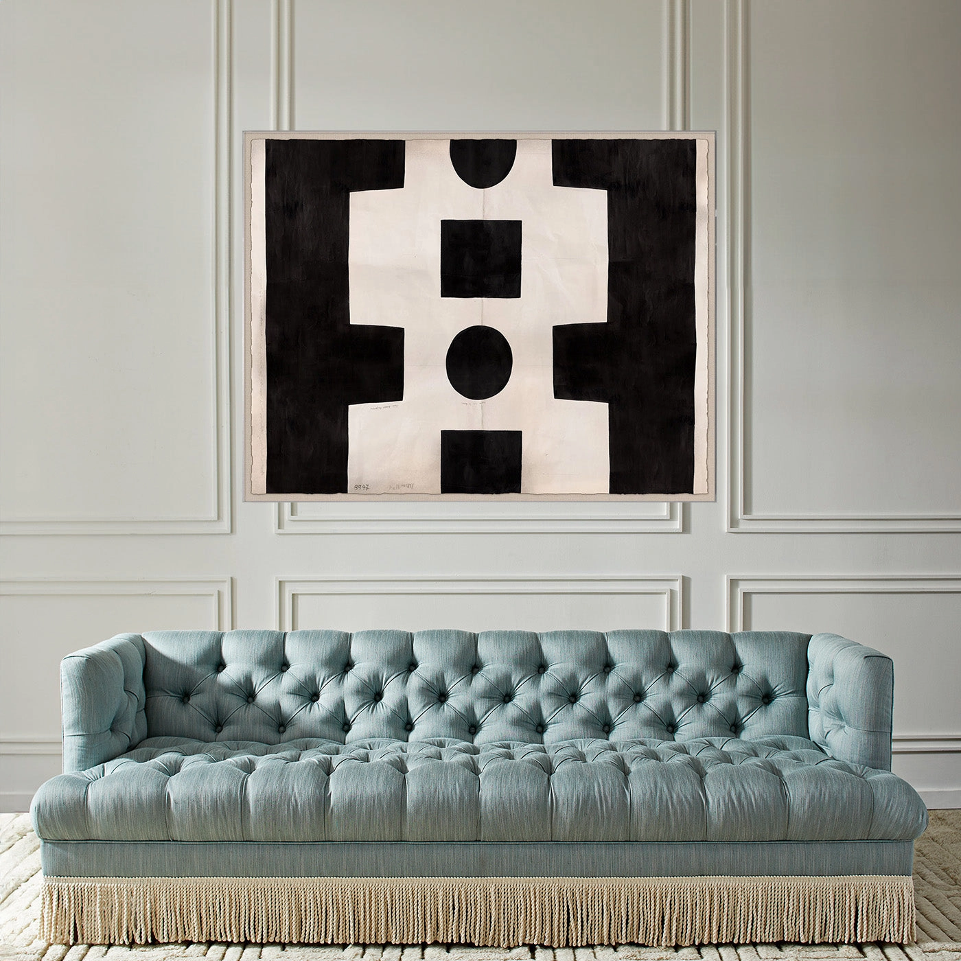 Paule Marrot, Black and White Abstract
