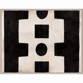 Paule Marrot, Black and White Abstractnordic style wall decor