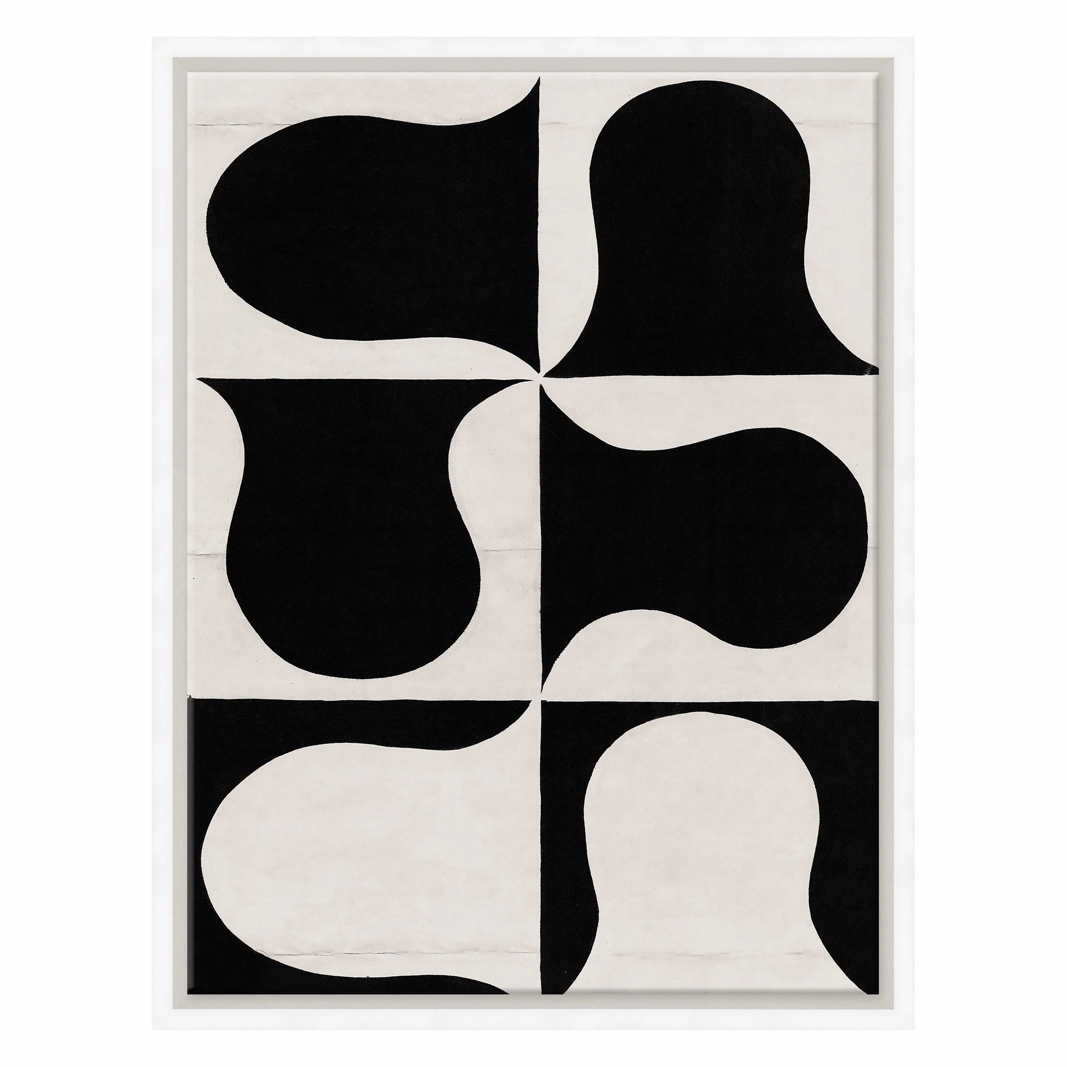 Paule Marrot, Black and White Abstract Series 2 (Var. 2)nordic style wall decor