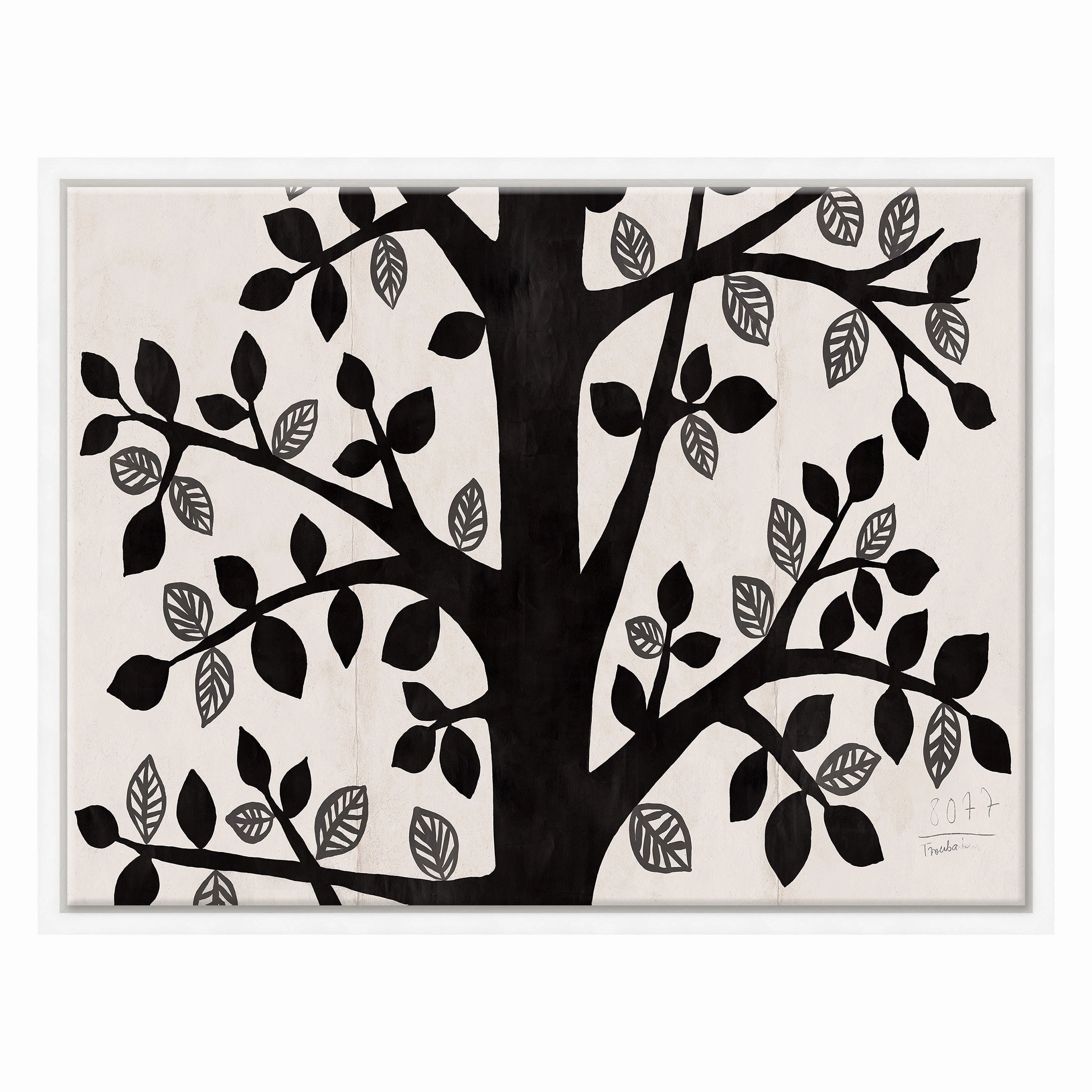 Paule Marrot, Black Tree (Var. 3)nordic style wall decor