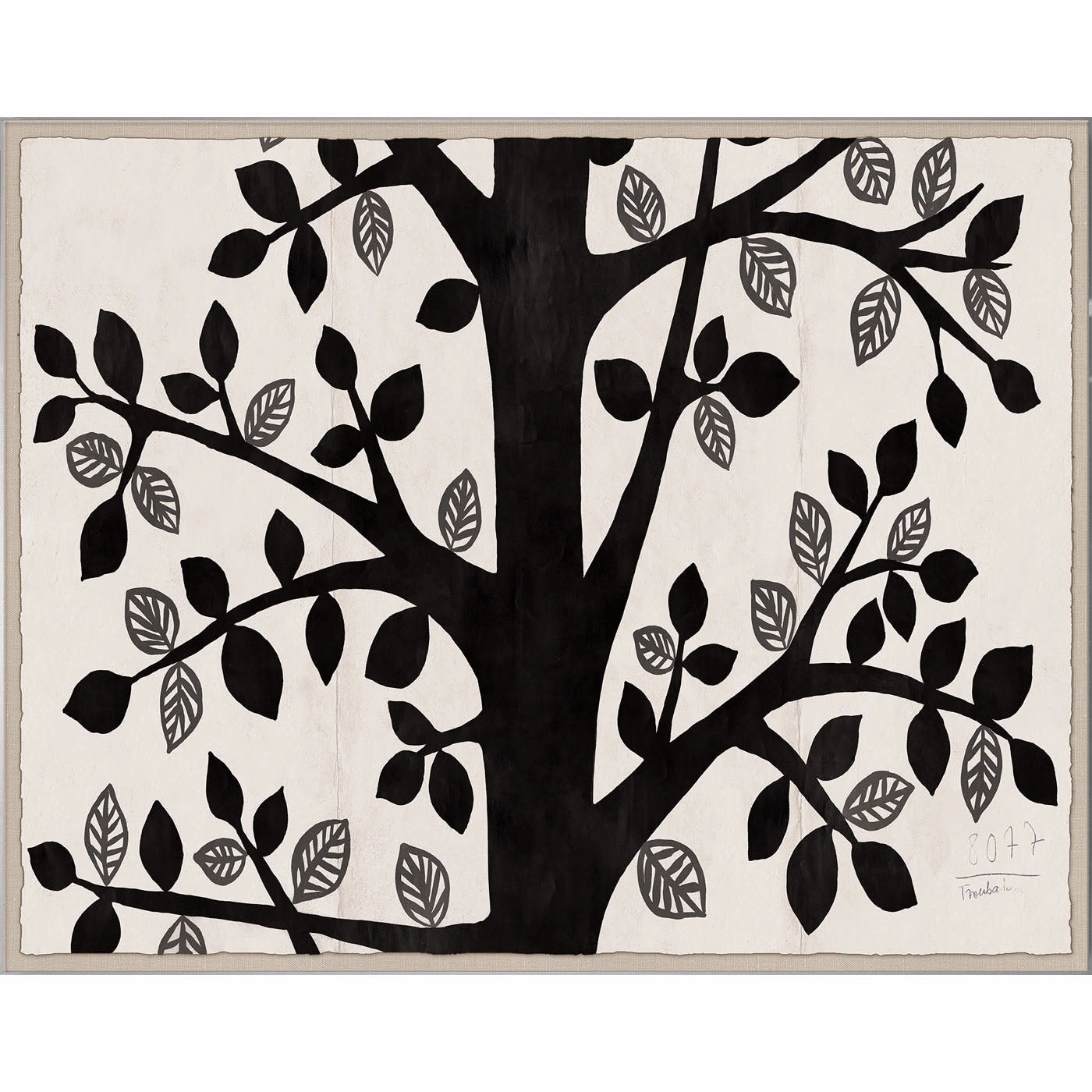 Paule Marrot, Black Treenordic style wall decor