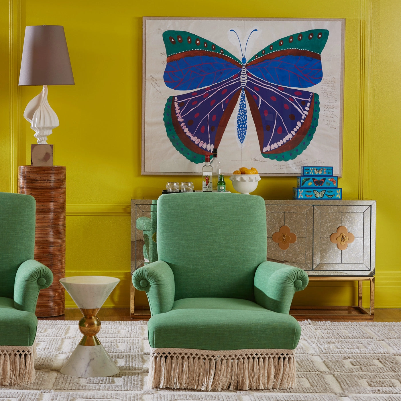 Paule Marrot, Blue Butterfly