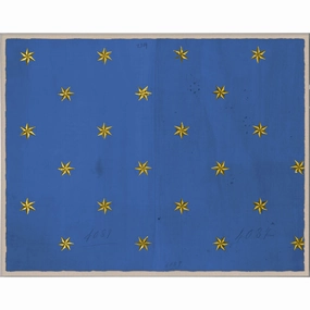 Paule Marrot, Blue Etoilenordic style wall decor