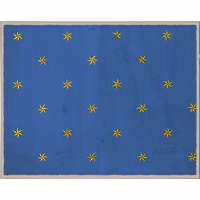 Paule Marrot, Blue Etoilenordic style wall decor