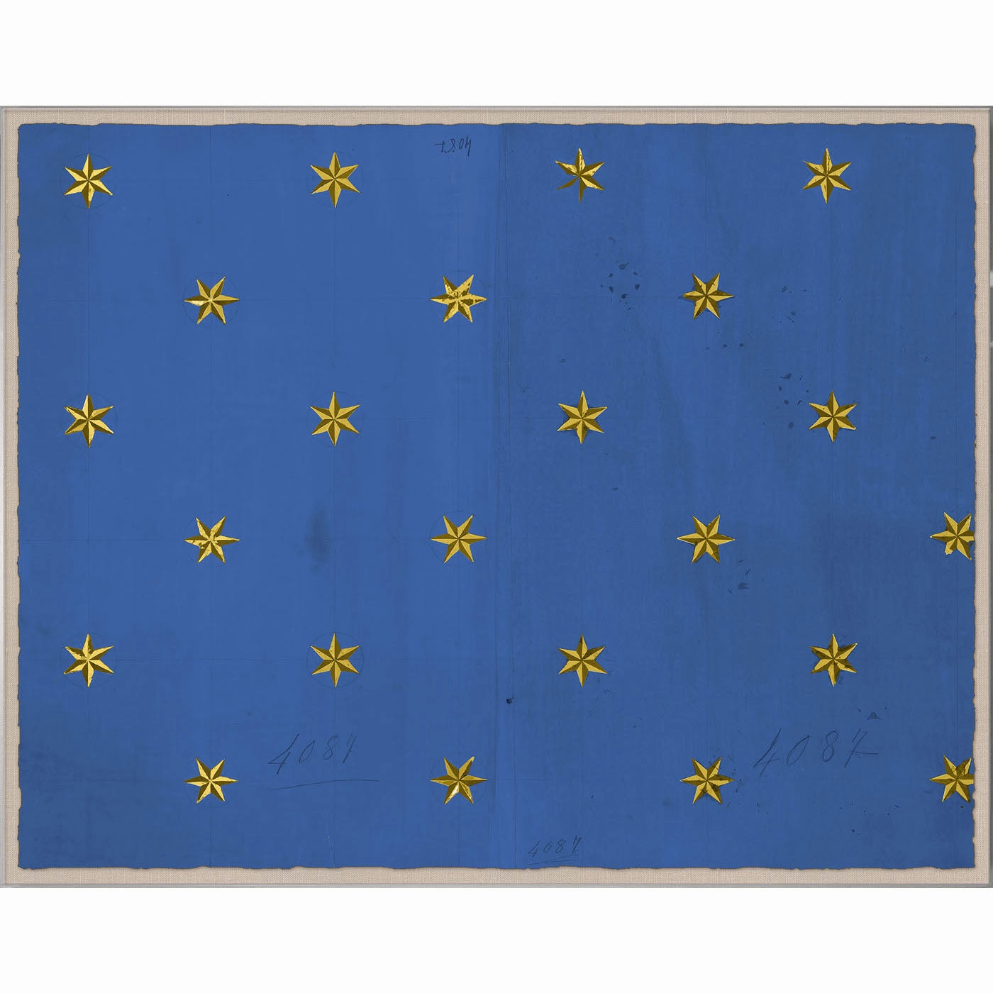 Paule Marrot, Blue Etoilenordic style wall decor