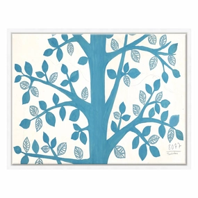 Paule Marrot, Blue Tree (Var. 1)nordic style wall decor