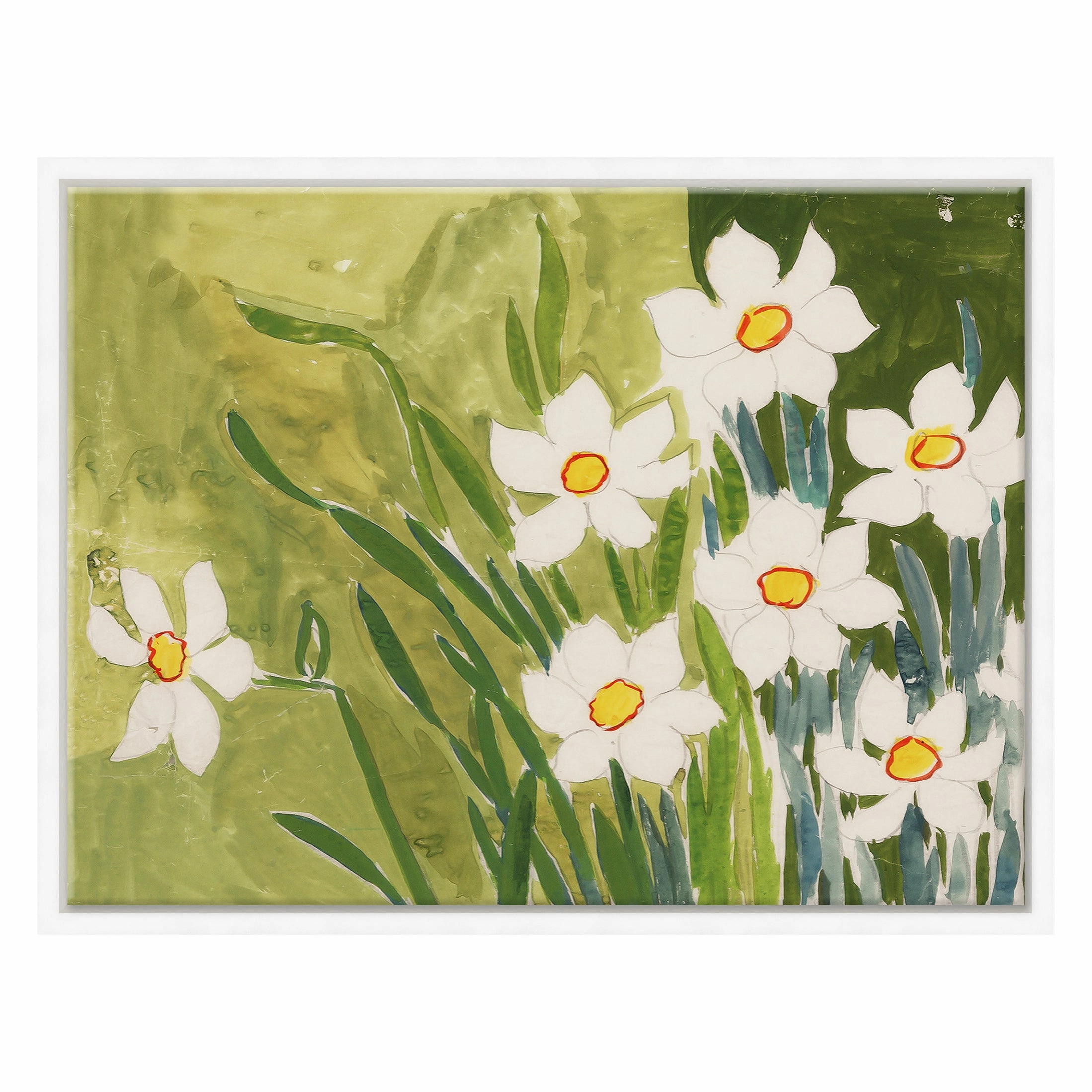 Paule Marrot, Fleur Blanche (Var. 2)nordic style wall decor