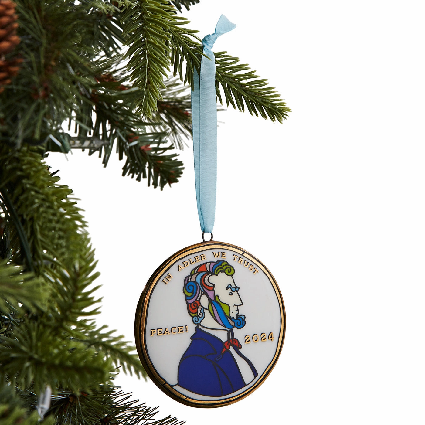 Peace & Love 2024 Ornament