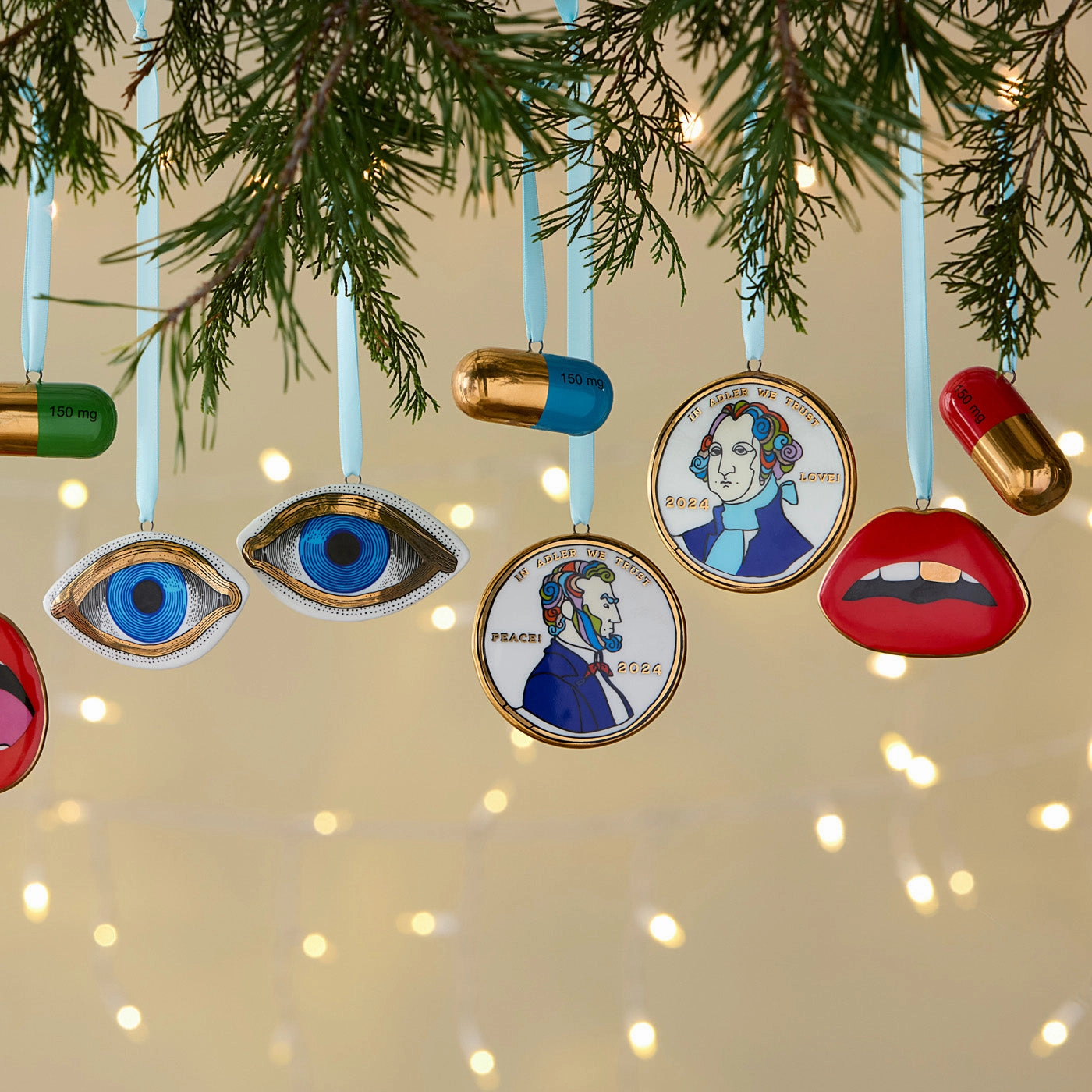Peace & Love 2024 Ornament