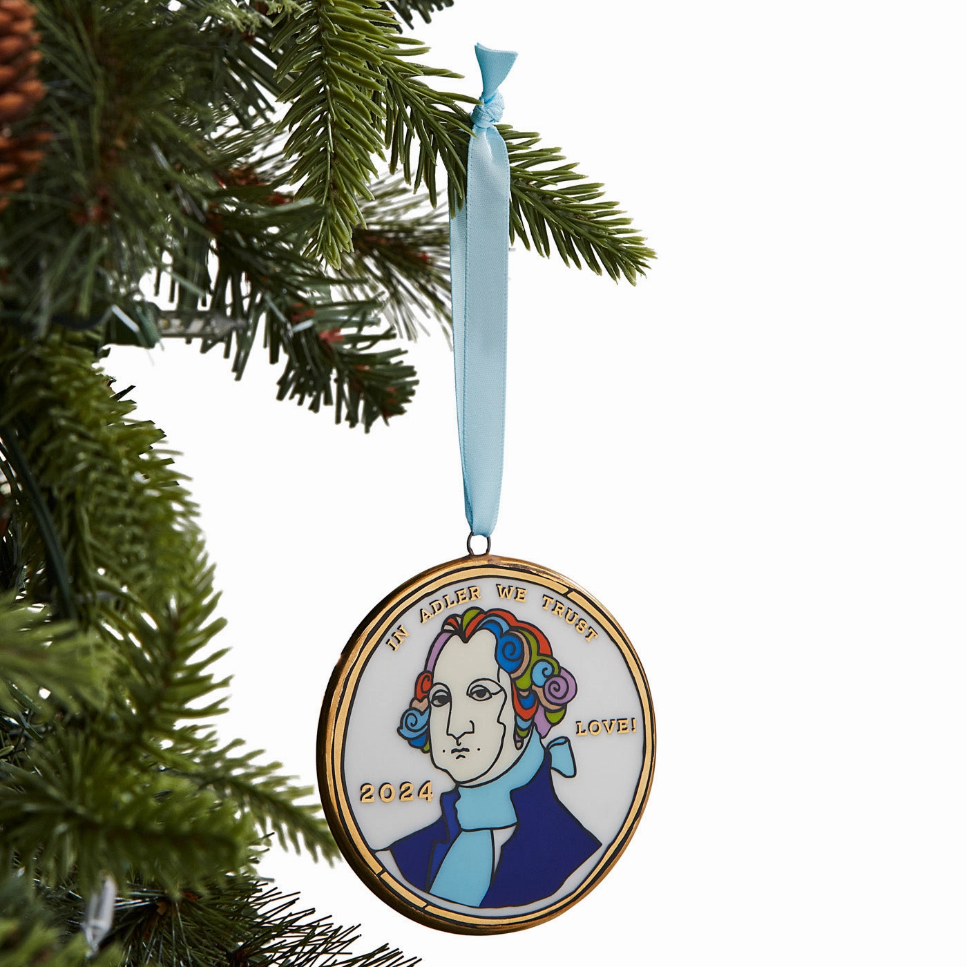 Peace & Love 2024 Ornament