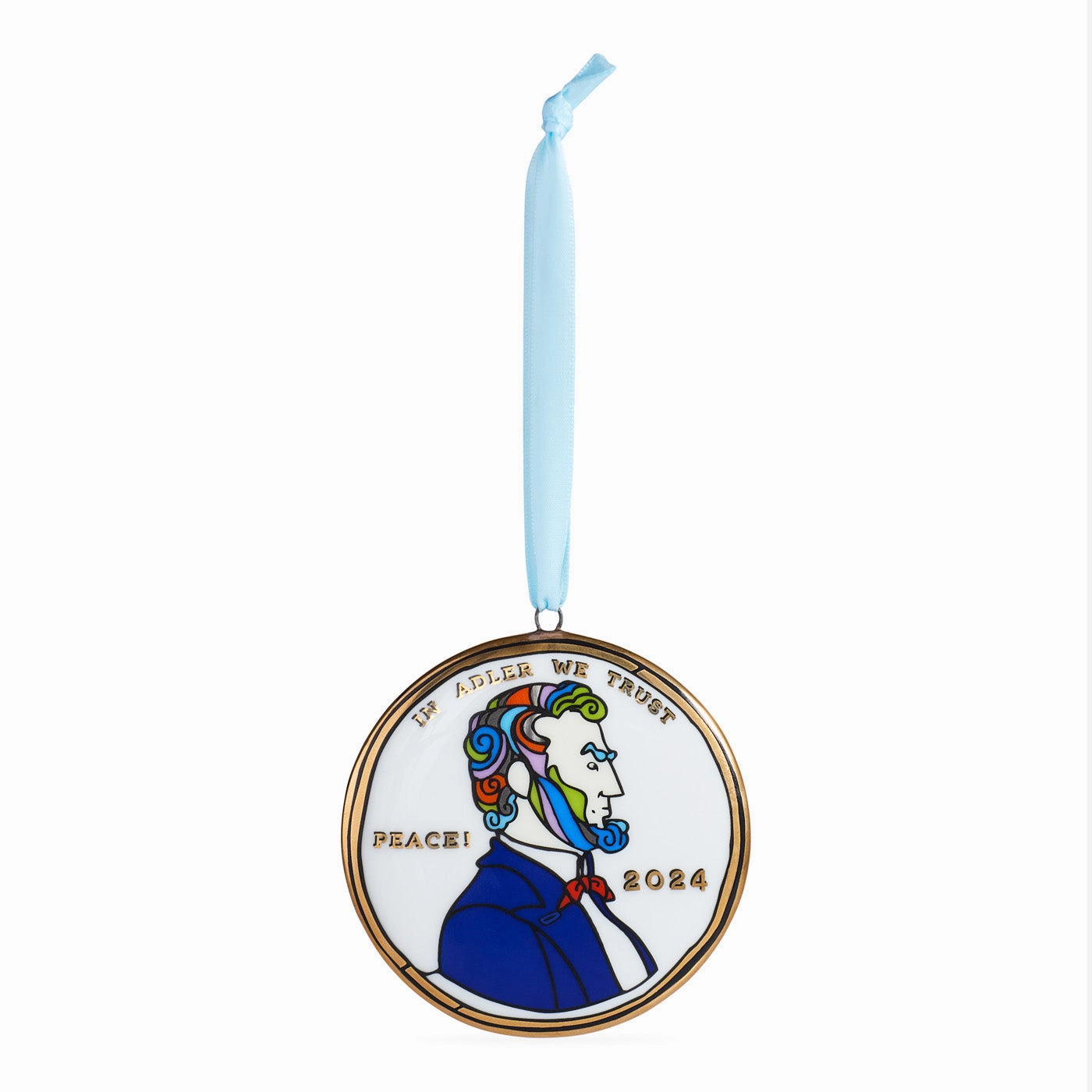 Peace & Love 2024 Ornament