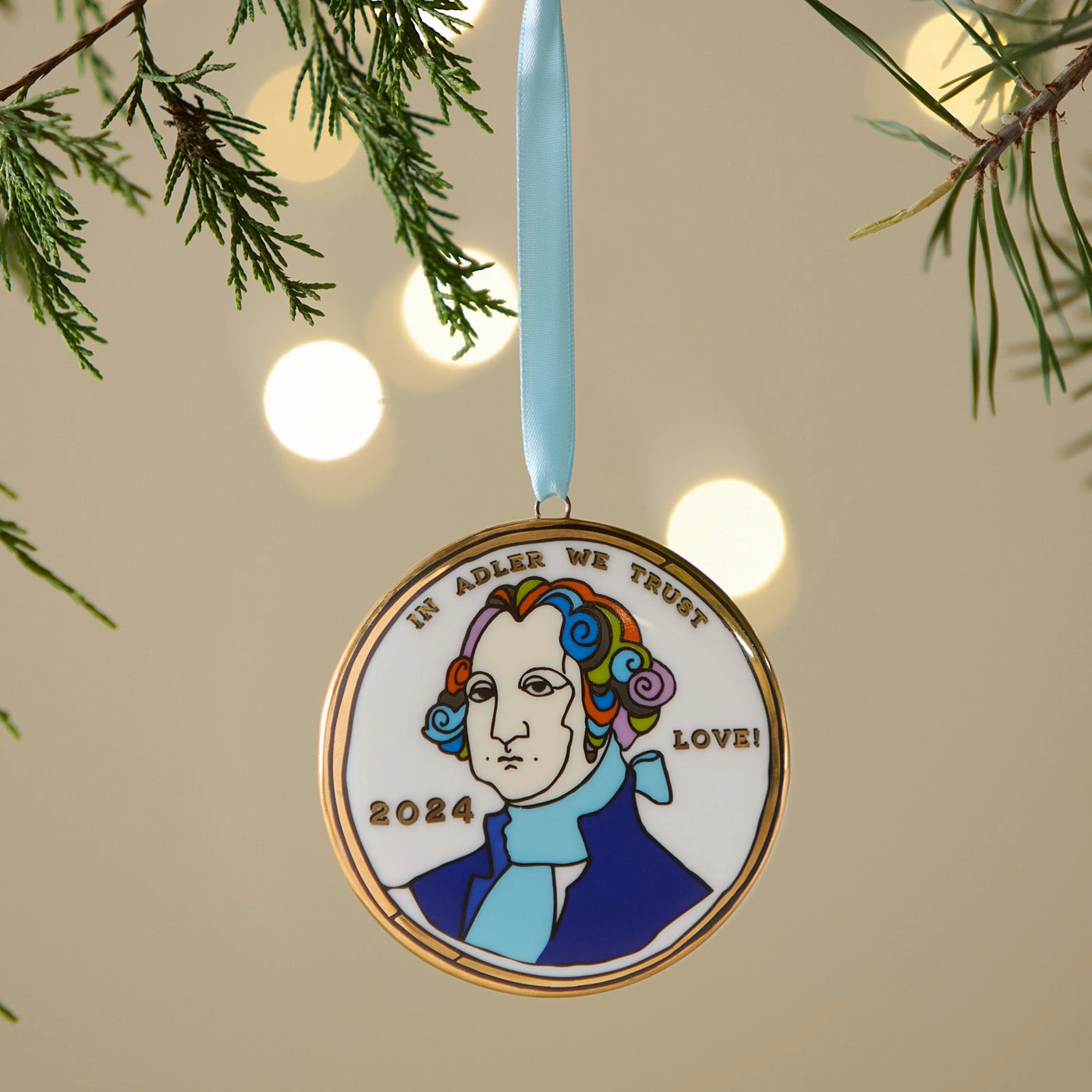Peace & Love 2024 Ornament