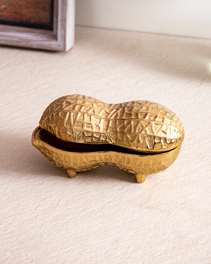 Peanut Shape Dry Fruit Platter - 7"modern kitchen decor ,kitchen dinner set ,dinnerware 