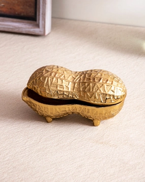 Peanut Shape Dry Fruit Platter - 7"modern kitchen decor ,kitchen dinner set ,dinnerware 
