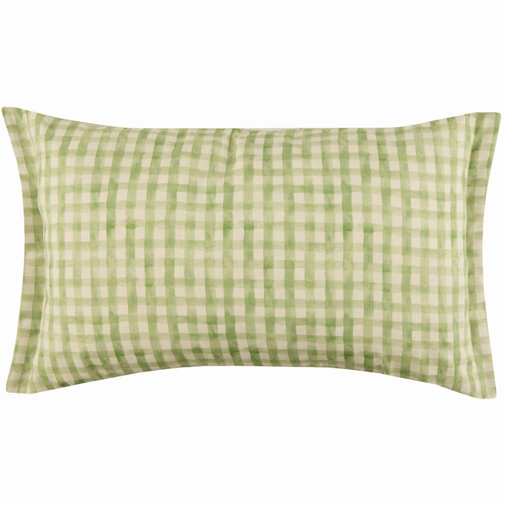 Pear Trellis Printed Outdoor Cushion Green