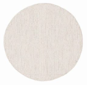 Pella Cream and Grey Textured Flatweave Round Rugmodern color block patchwork rug