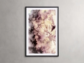 Peony Universe Framed Printhome decor ,wall decor 