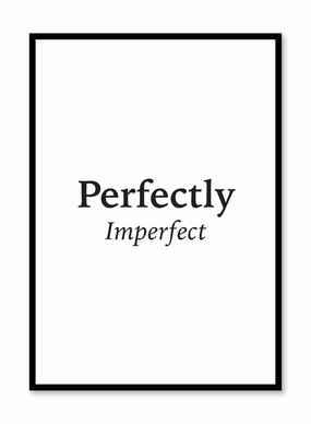 Perfectly Imperfect, Posterpop culture themed posters