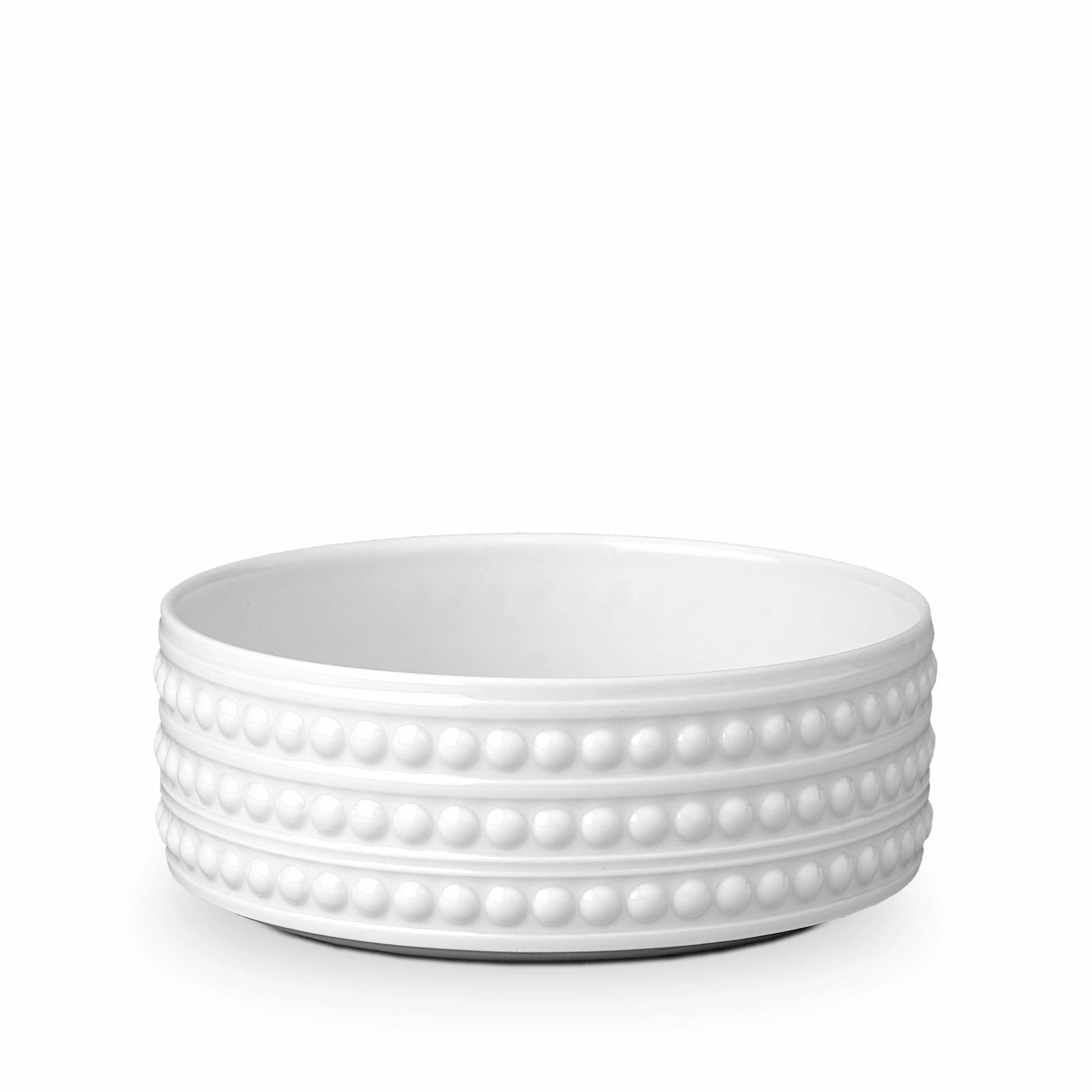 Perle Deep Bowl - White