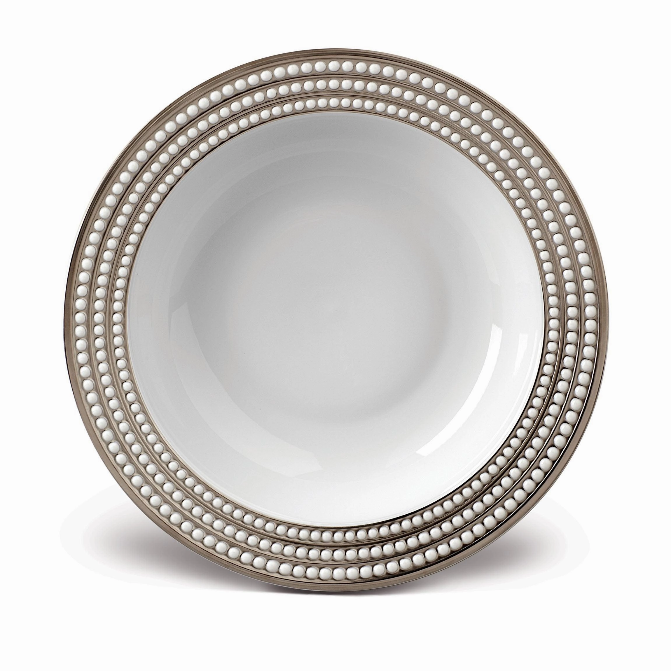Perle Rimmed Serving Bowlnordic style desktop ornaments